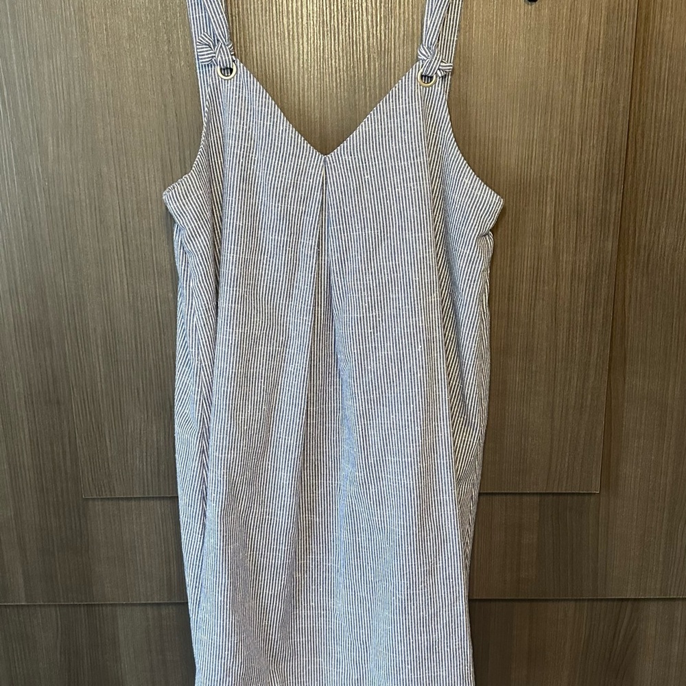 Striped Sleeveless Dress